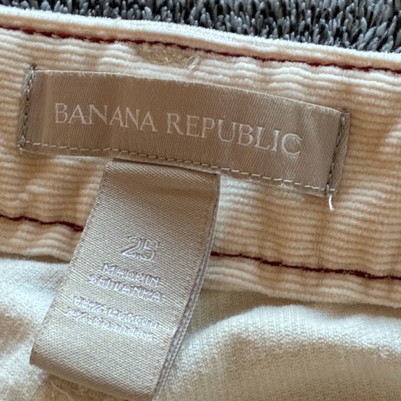 Banana Republic Cream Women Jeans - Picture 2 of 7